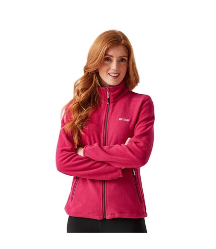 Veste polaire floreo femme rose foncé Regatta