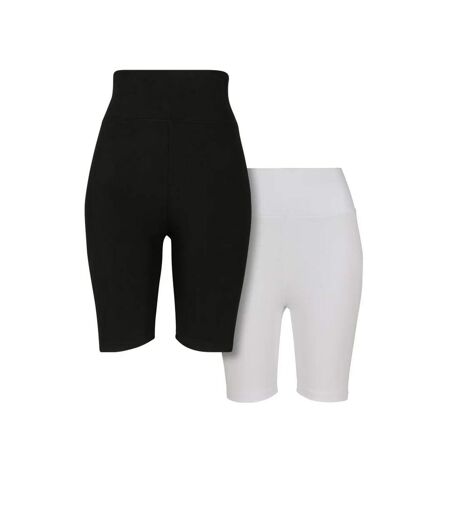 Cuissards De Cyclisme Femme Noir Blanc Urban Classics