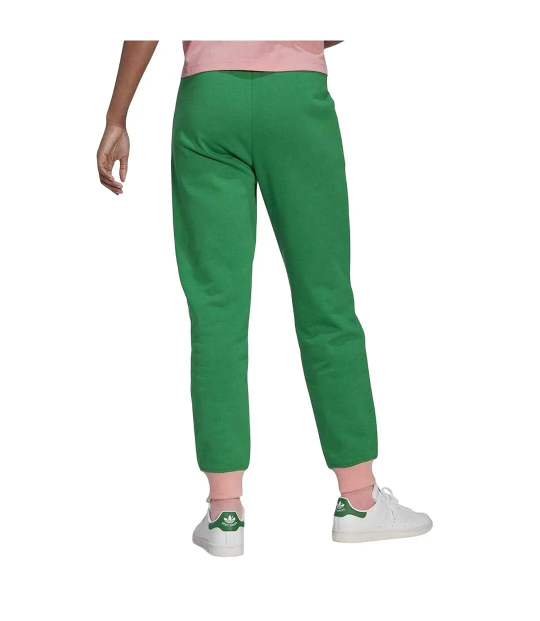 Pantalon De Jogging Motif/style Logo Contrasté 70s Femme Vert Adidas-3