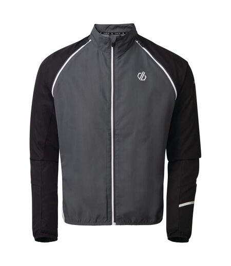 Mens Oxidate Windshell Jacket Black Ebony Dare 2b
