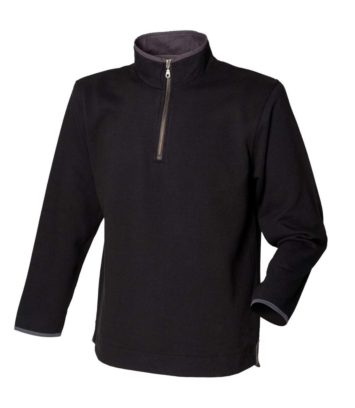 Front Row - Sweatshirt à fermeture zippée - Homme (Noir) - UTRW489