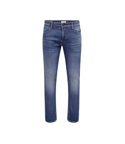 Jean Slim Bleu Foncé Homme ONLY & SONS  One Box - W33-L34