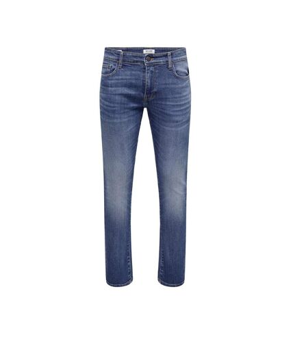 Jean Slim Bleu Foncé Homme ONLY & SONS  One Box - W33-L32