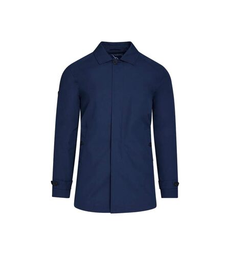 Caban à boutonnage simple homme bleu marine Raging Bull