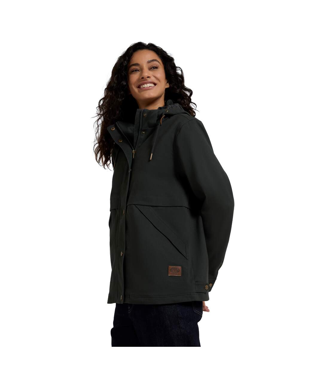 Veste padstow femme vert foncé Animal-3