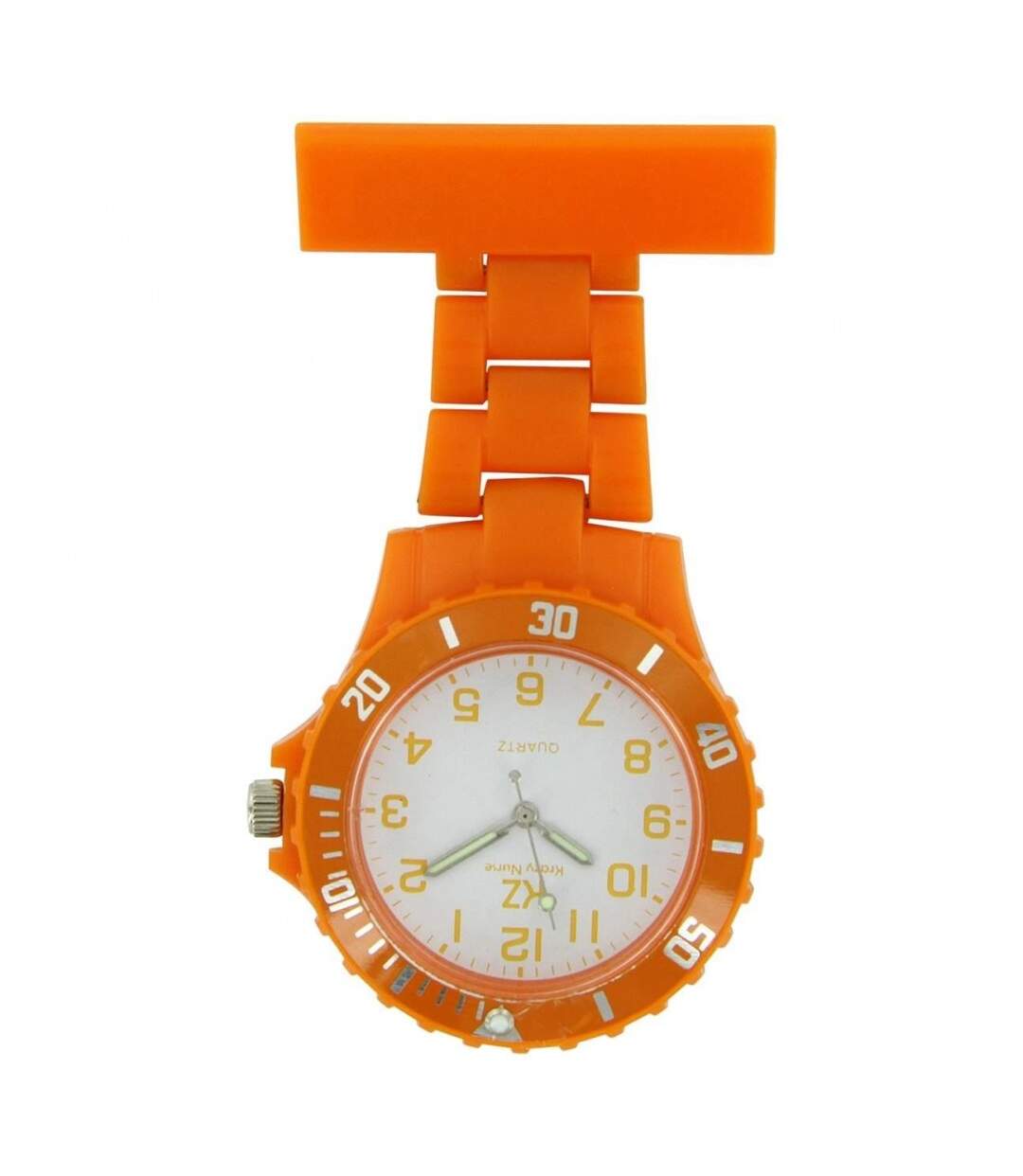 Montre infirmière Plastique Orange 141