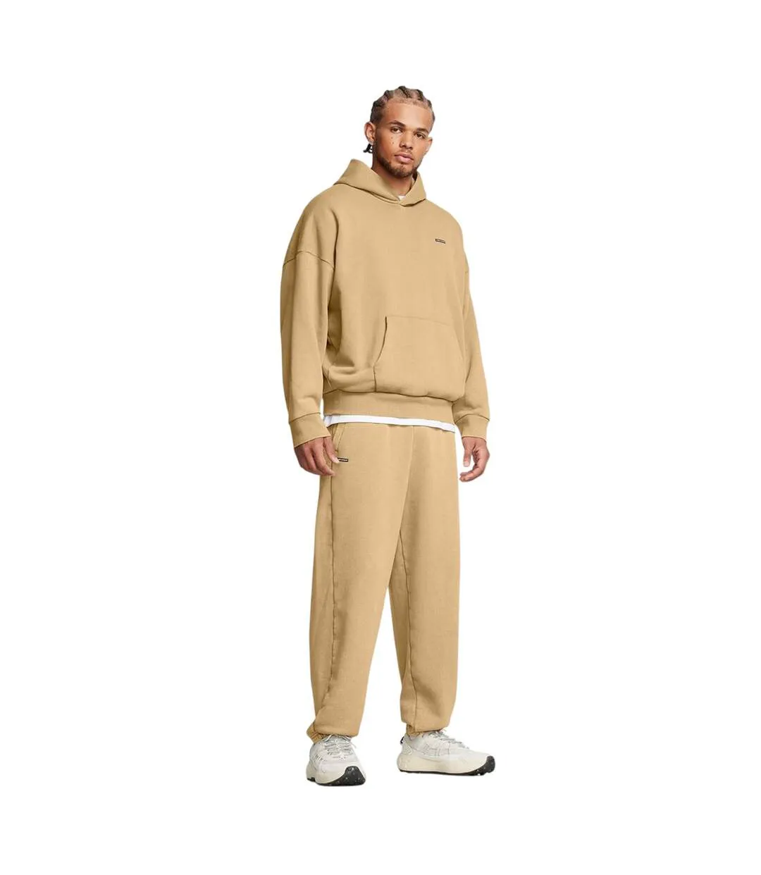 Pantalon De Jogging Motif/style Uni Homme Marron Under Armour-1