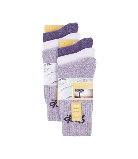 Ladies 6 Pack Hiking Boot Socks | Cotton Socks for the Outdoors
