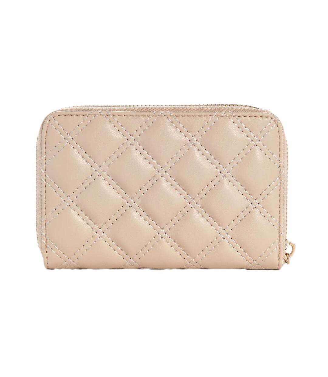Portefeuille beige femme guess giully-2