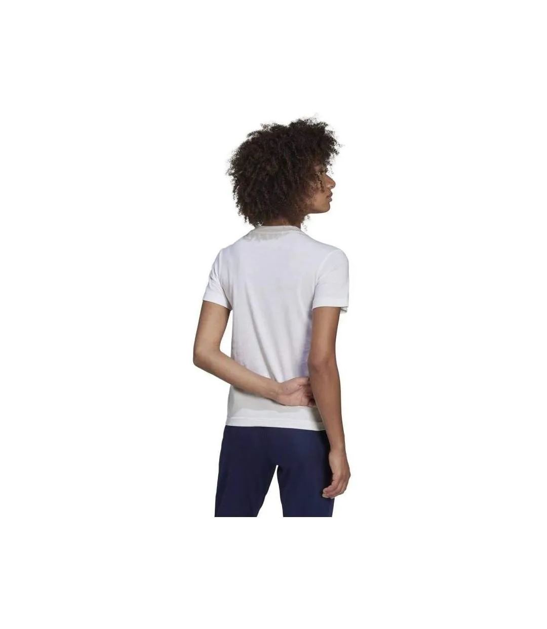 T-shirt Entrada Femme Blanc Adidas-3