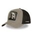 Casquette trucker avec filet effet velours et patchThug Life Capslab-1