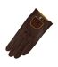 Eastern Counties Leather Womens/Ladies Driving Gloves (Brown/Ochre)