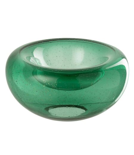 Coupelle Déco en Verre Carol 26cm Vert Émeraude