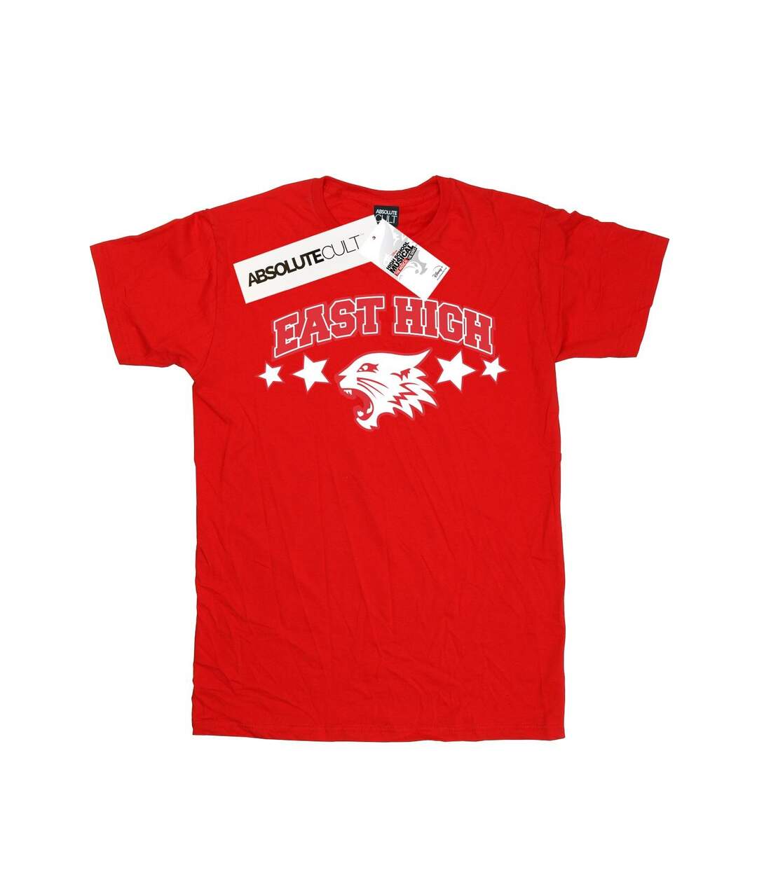 Disney Femmes/Les femmes High School Musical The Musical Wildcat Stars - T-shirt boyfriend en coton (Rouge) - UTBI28258-1