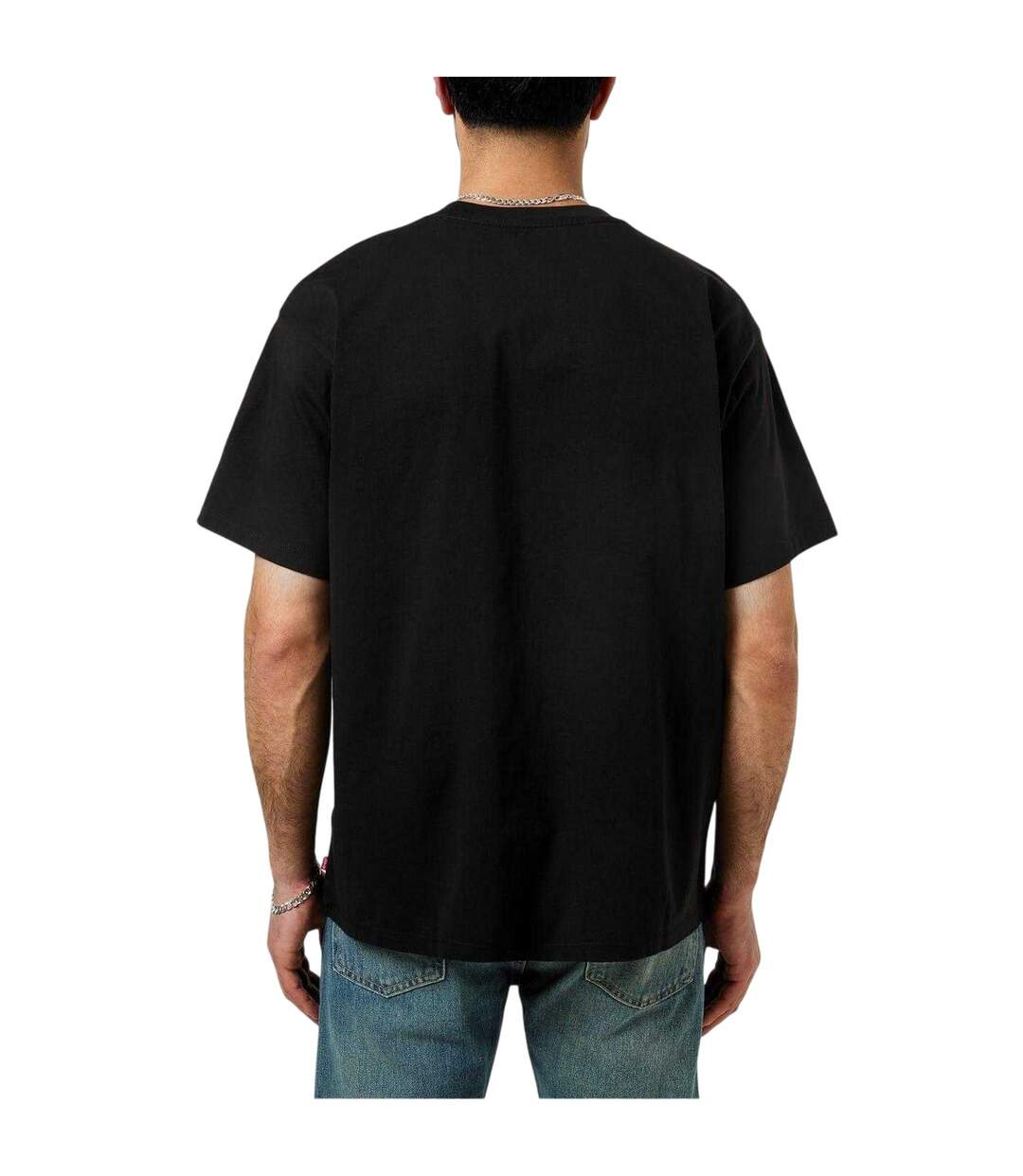 T-shirt Motif/style Graphique Homme Noir Levis-2