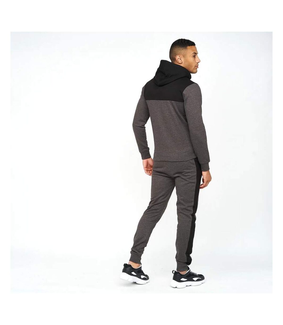 Born Rich Mens Lehmann Hoodie (Black Marl)