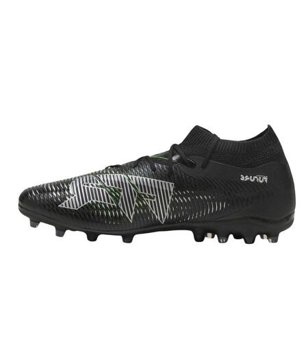 Mens Future 8 Match Flat Firm Ground Football Boots  Black Puma