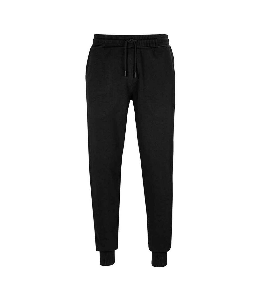 Unisex adult jumbo organic jogging bottoms black SOLS