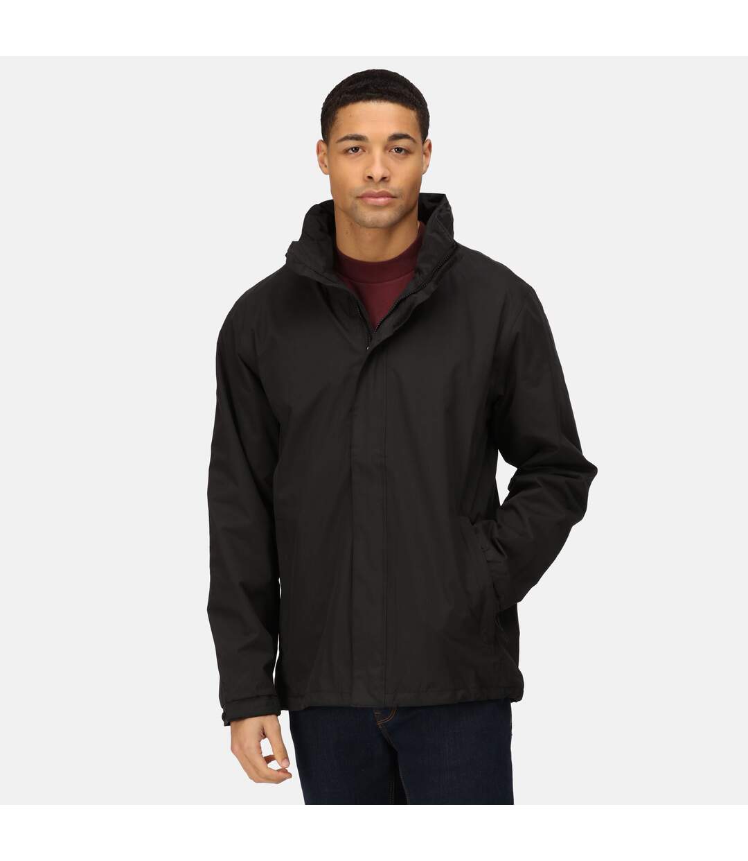 Regatta Mens Standout Ardmore Jacket (Waterproof & Windproof) (Black) - UTBC3041