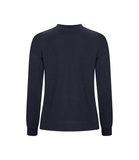 Womens/ladies miami pro round neck sweatshirt dark navy Clique