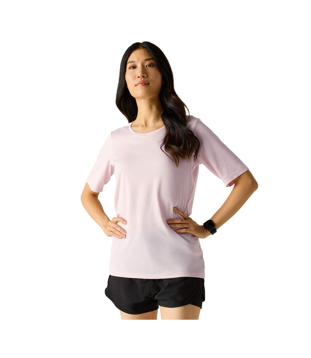 T-shirt Fingal Femme Rose Brumeux Regatta-1