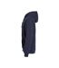 Unisex Adult Classic Full Zip Hoodie Dark Navy Clique-3
