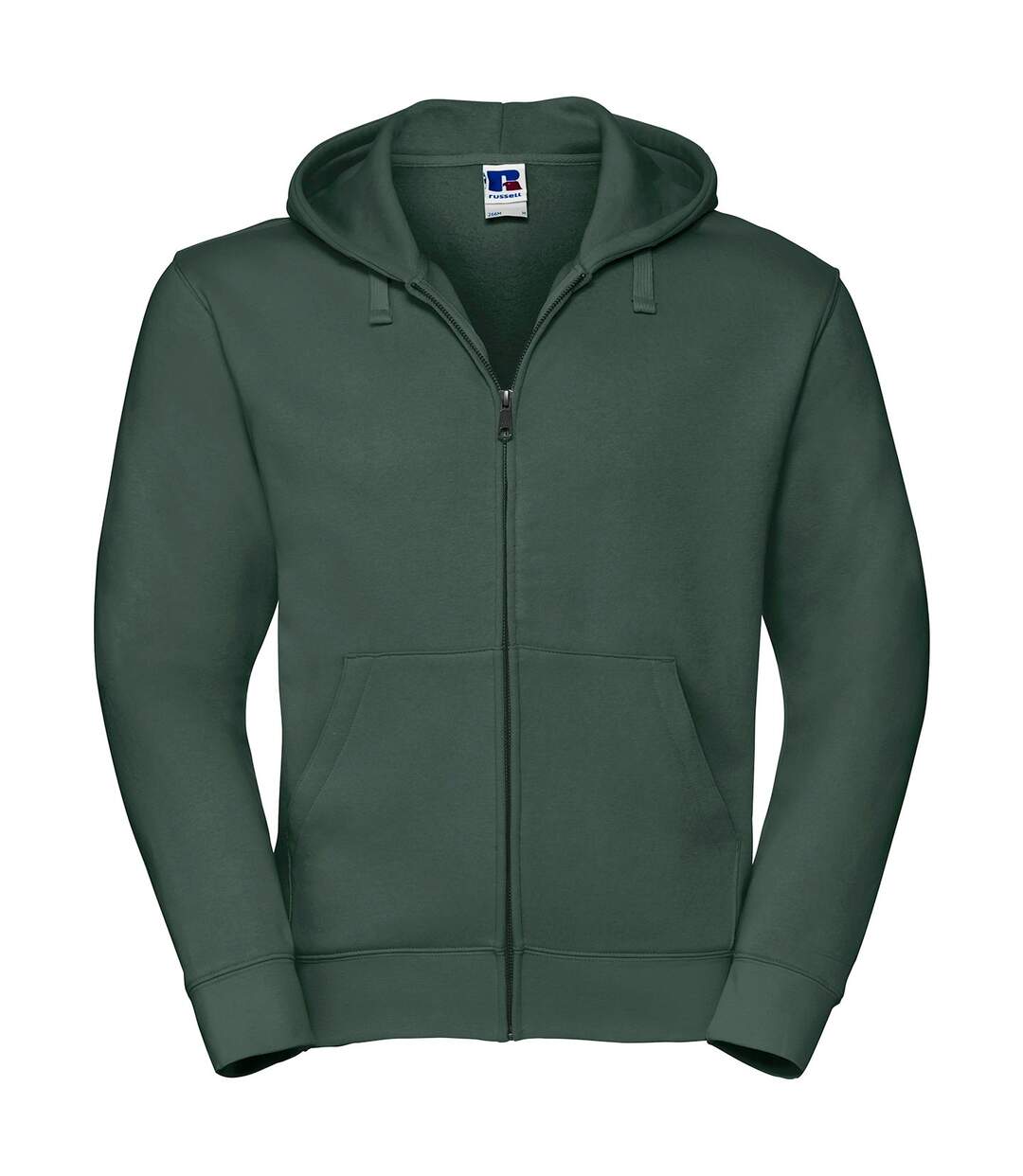 Veste à capuche authentic homme vert bouteille Russell-1