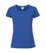 T-shirt Iconic Premium Femme Bleu Roi Fruit Of The Loom-1