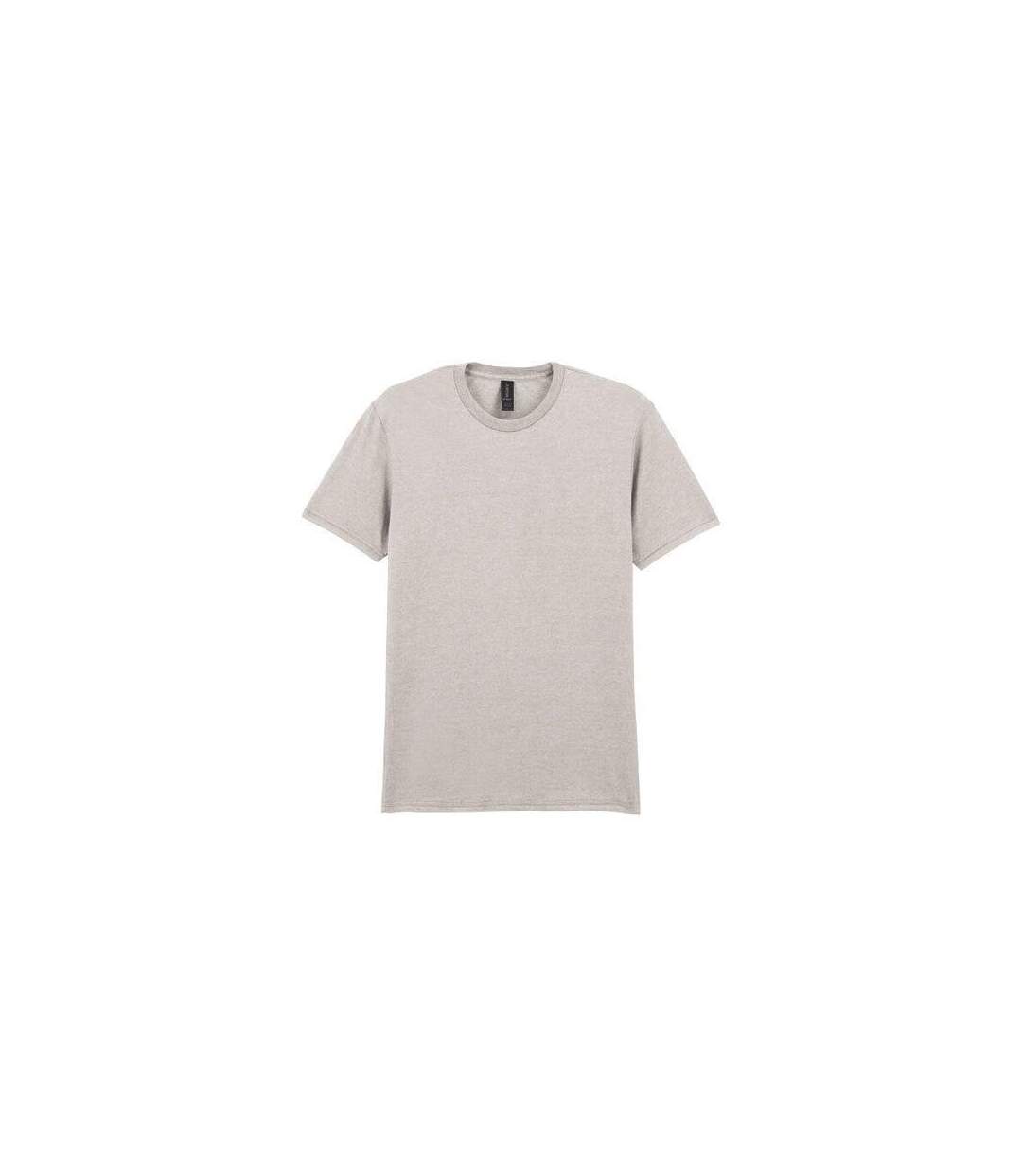 T-shirt Uni Manches Courtes Softstyle Homme Gris Clair Pâle Gildan-2