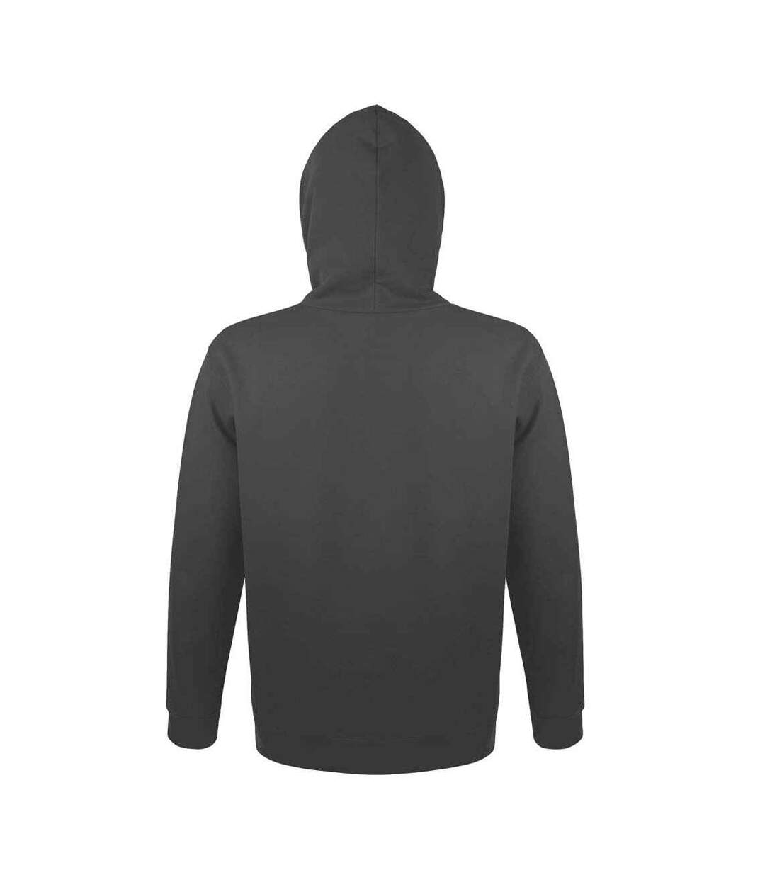 Sweat À Capuche Snake Adulte Gris Foncé Uni SOLS-2