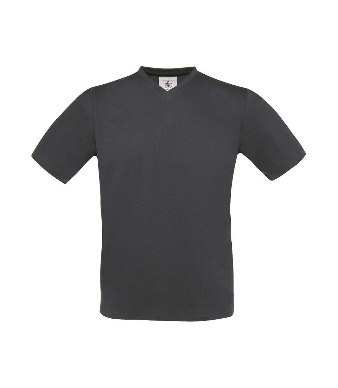 T-shirt Exact Homme Gris Foncé B&C-2