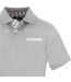 Mens Short-sleeved Polo Shirt Grey Aquascutum-3