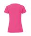 T-shirt Iconic Femme Fuchsia Fruit Of The Loom-2