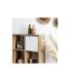 Boîte de Rangement Pliable Bouclette 30x30cm Beige-3