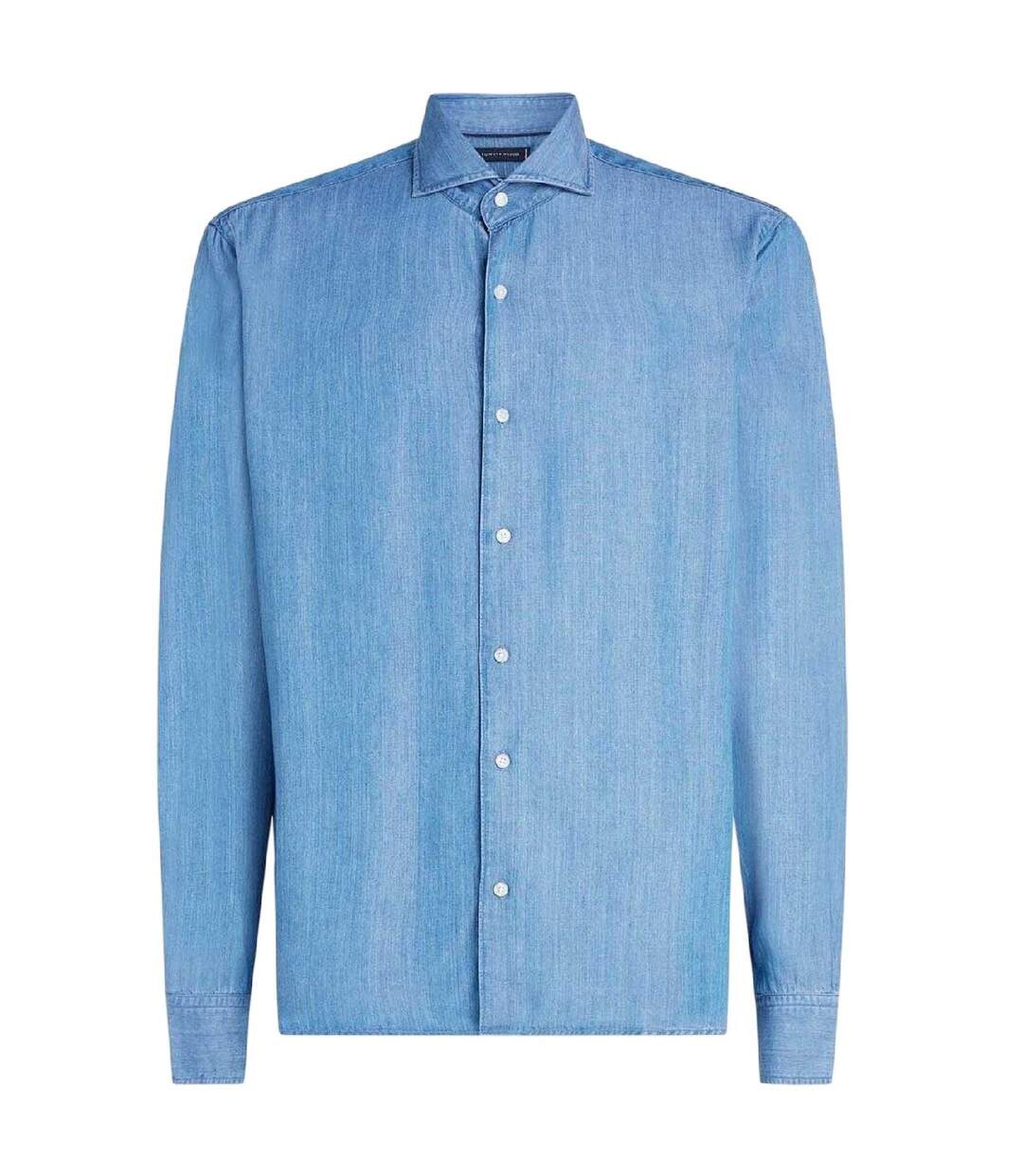 Chemise Manches Longues Homme Bleu Denim Tommy Hilfiger-2