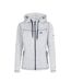Veste Polaire Odelia Femme Blanc Chiné Bleu Marine Trespass-2