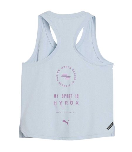 Womens/ladies Hyrox Dryelite Tank Top Lucid Blue Puma