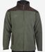 WINCHESTER JULIUS1 — Veste polaire vert : isolation sherpa et finitions suédine-3