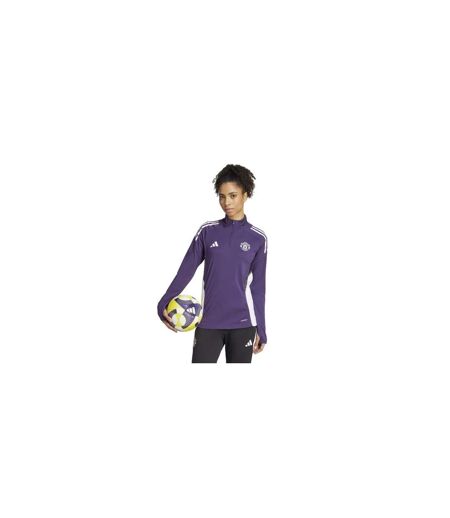 Haut Entraînement Motif/style Manchester United Fc 2025/2026 Femme Rouge Adidas