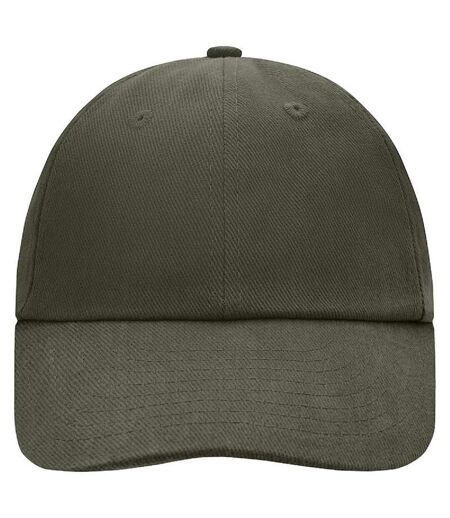 Casquette à visière coton - MB6111 - vert olive