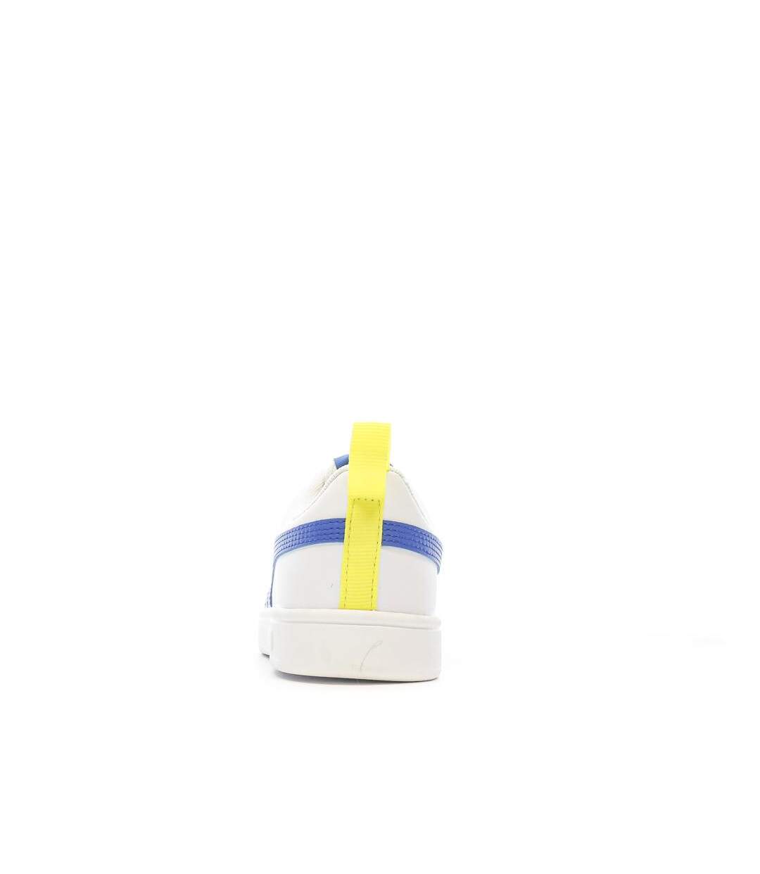 Baskets blanches/bleu femme puma rickie-3