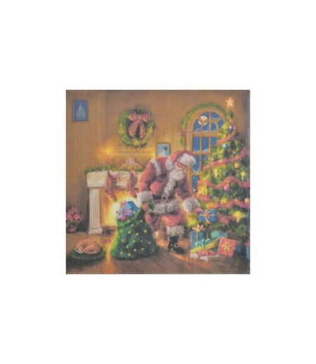Lot de 20 Serviettes en Papier Cadeau 33x33cm Multicolore