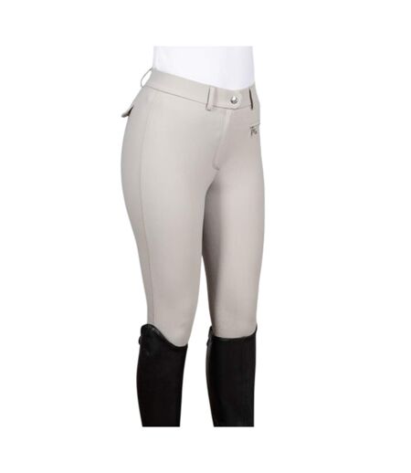 Womens/ladies Carham Sparkle Breeches Pearl Grey Coldstream