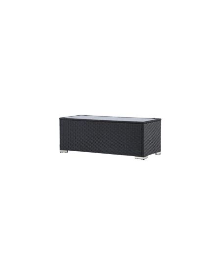 Table Basse de Jardin London 120cm Noir