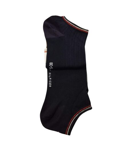 Socquettes Motif/style Logo Femme Bleu Marine Tommy Hilfiger