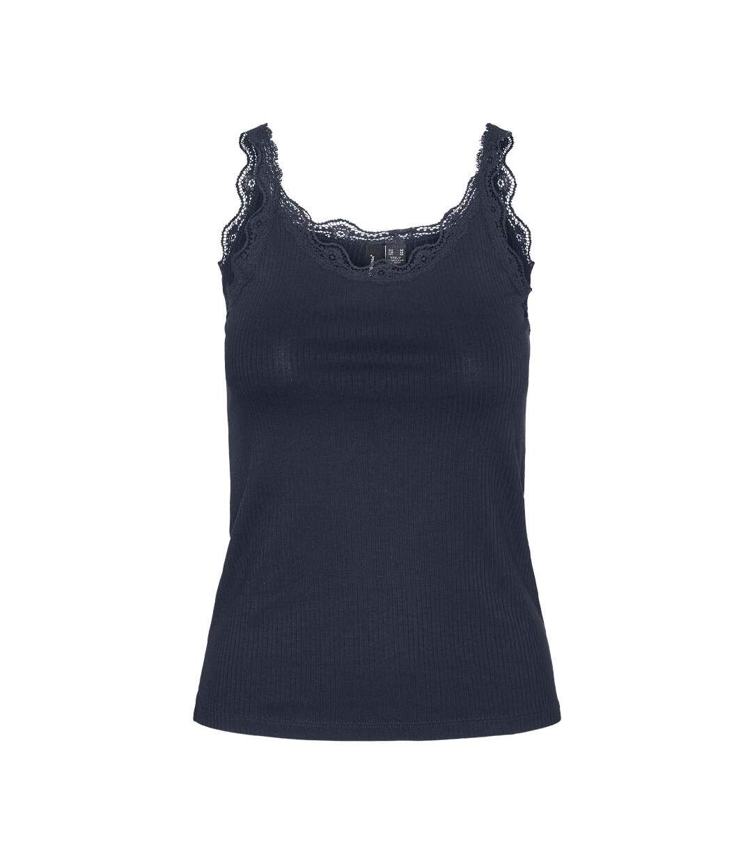 Débardeur Marine Femme Vero Moda Mily - L-1