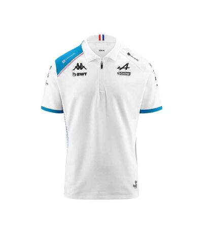 Polo Blanc Homme Kappa Acrem Alpine F1 - XL