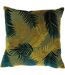 Palm grove cushion cover one size gold/teal Paoletti