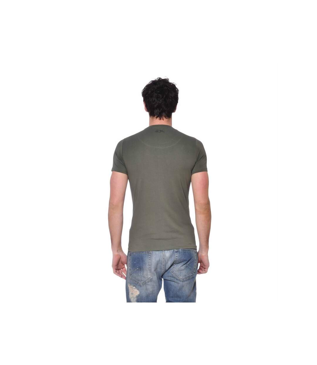 T-shirt Slim Fit Col rond homme Life Vondutch-3