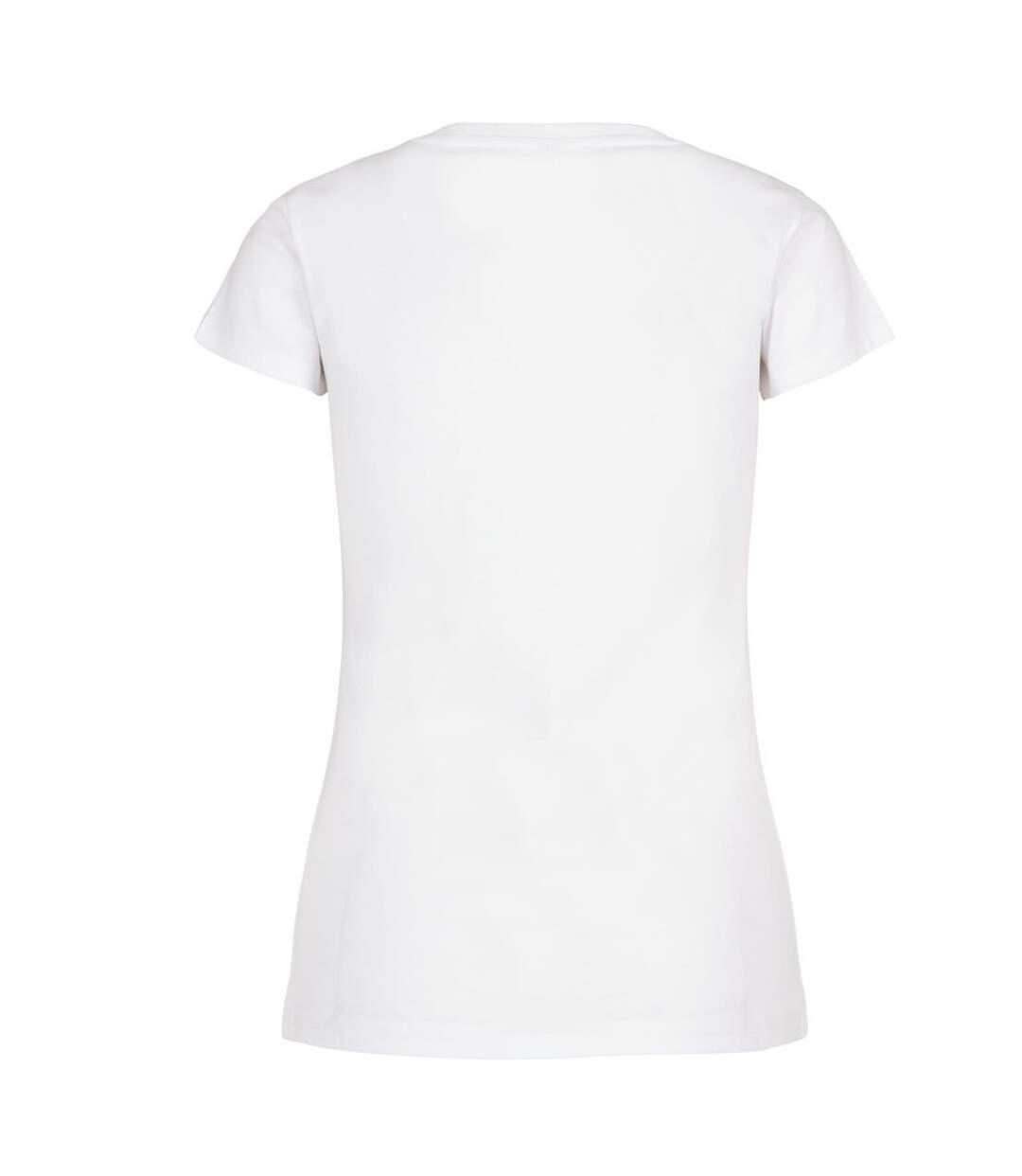 T-shirt basic femme blanc Build Your Brand-2